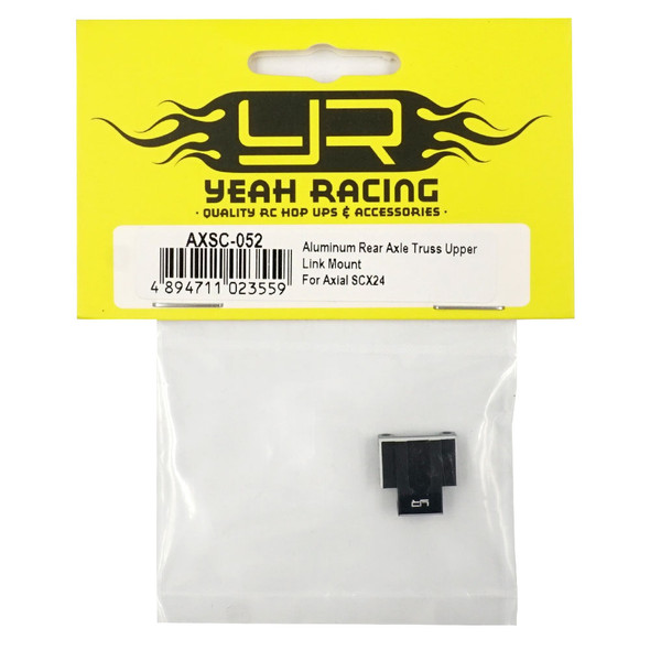 Yeah Racing AXSC-052 Aluminum Rear Axle Upper Link Mount : Axial SCX24