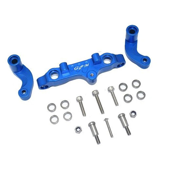 GPM Racing Aluminum Steering Arms Blue : 1/5 8S BLX Kraton & Outcast