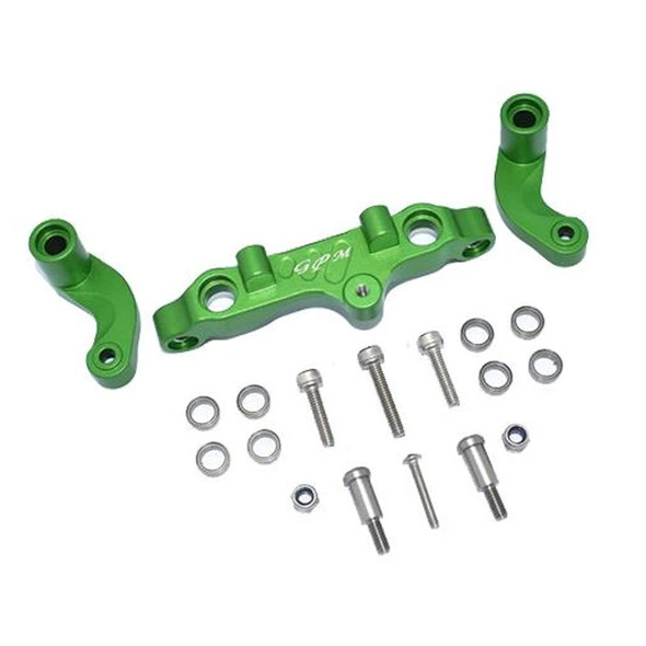 GPM Racing Aluminum Steering Arms Green : 1/5 8S BLX Kraton & Outcast