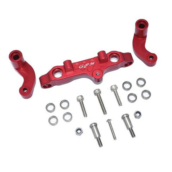 GPM Racing Aluminum Steering Arms Red : 1/5 8S BLX Kraton & Outcast