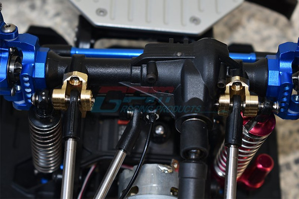 GPM Brass Front Axle Mount Set For Suspension Links : TRX-4 Crawlers GPM Brass Front Axle Mount Set For Suspension Links : TRX-4 Crawlers
