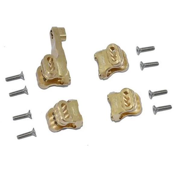 GPM Brass Front & Rear Axle Mount Set For Suspension Links : TRX-4 Crawlers GPM Brass Front & Rear Axle Mount Set For Suspension Links : TRX-4 Crawlers
