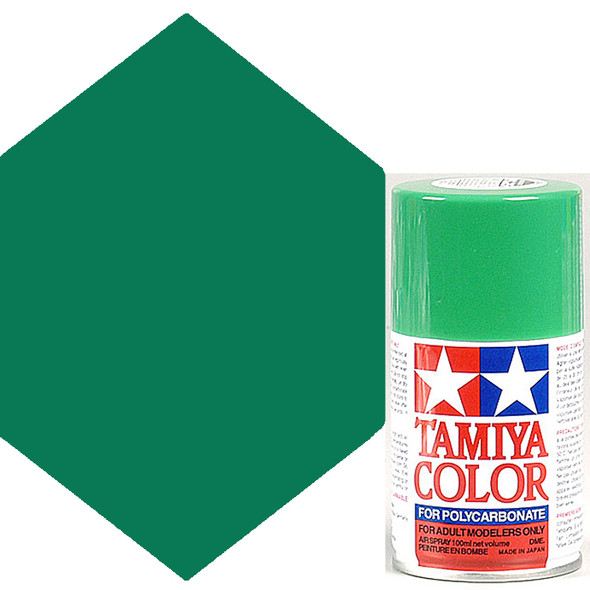 Tamiya Polycarbonate PS-25 Bright Green Spray Paint 86025