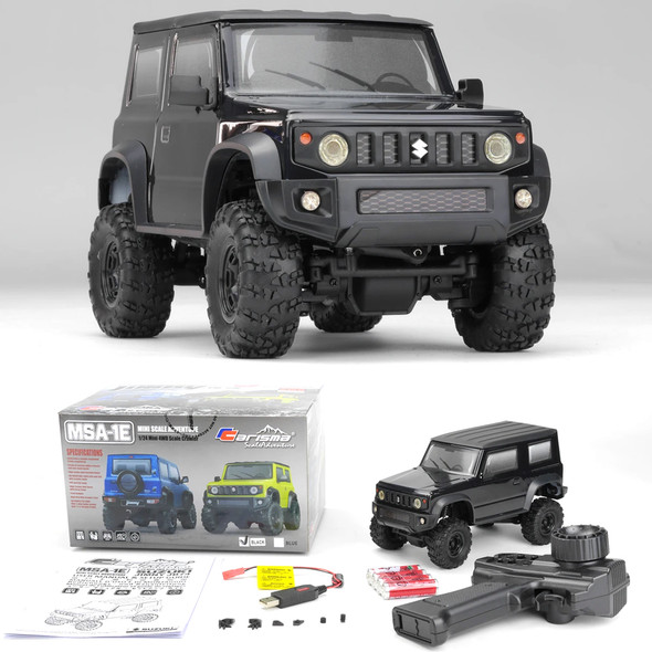 Carisma 83068 MSA-1E 1/24 Mini Suzuki Jimny JB74 4WD Crawler Black