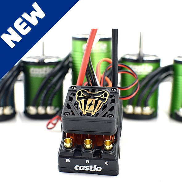 Castle Creations Copperhead 10 ESC w/1410-3800Kv Brushless Motor