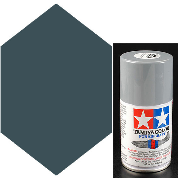 Tamiya AS-27 Gunship Gray Lacquer Spray Paint 3 oz