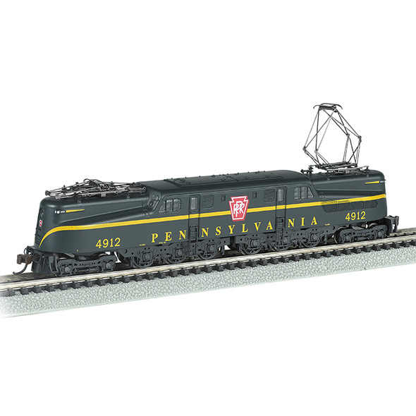Bachmann 65251 PRR GG-1 #4912 Brnswck Green Single Stripe DCC Ready Locomotive N Scale