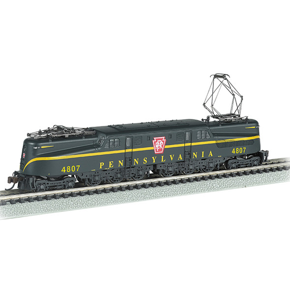 Bachmann 65351 PRR GG-1 #4807 Brnswck Green Single Stripe DCC Sound Locomotive N Scale