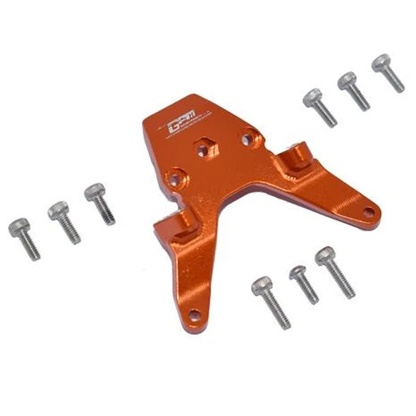 GPM Racing Aluminum Front Bulkhead Orange : Losi 1/18 Mini-T 2.0