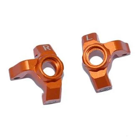 GPM Racing Aluminum Front Knuckle Arm Orange : Losi 1/18 Mini-T 2.0