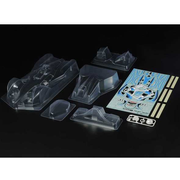 Tamiya 51660 1/10 RC Clear Body Set Formula E GEN2 Champion Livery