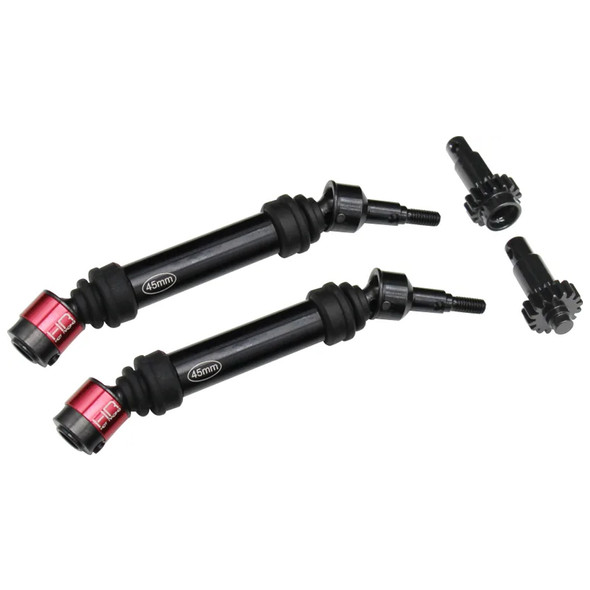 Hot Racing ATF288RC High Performance CV Splined Driveshafts F/R 1/10 Arrma 4X4