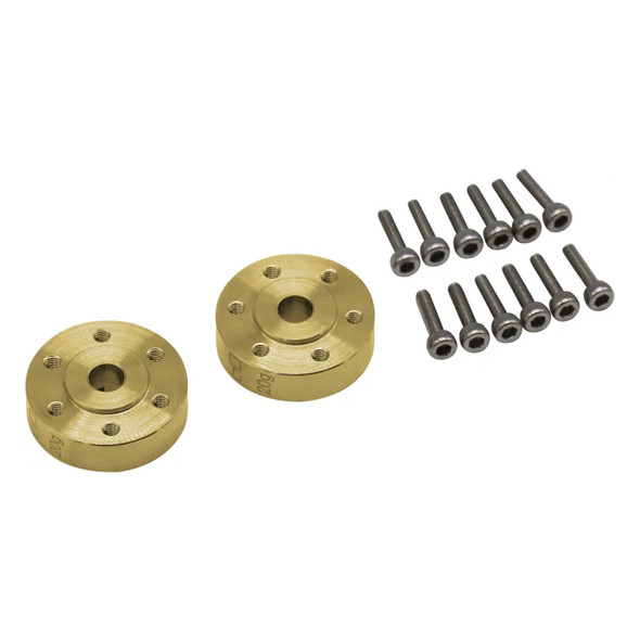 Hot Racing EDR10PH Brass Beadlock w/ 20g Pin Drive Adapter : Element Enduro