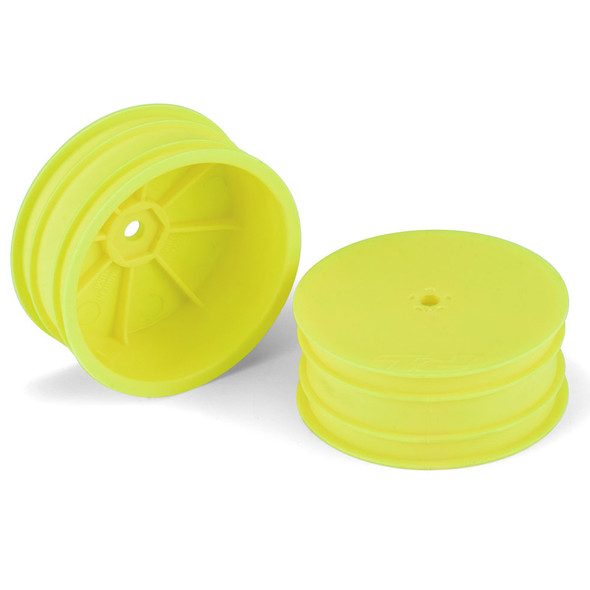 Pro-Line 2788-02 Velocity 2.2" Hex Front Yellow Wheels (2) : TLR 22 5.0