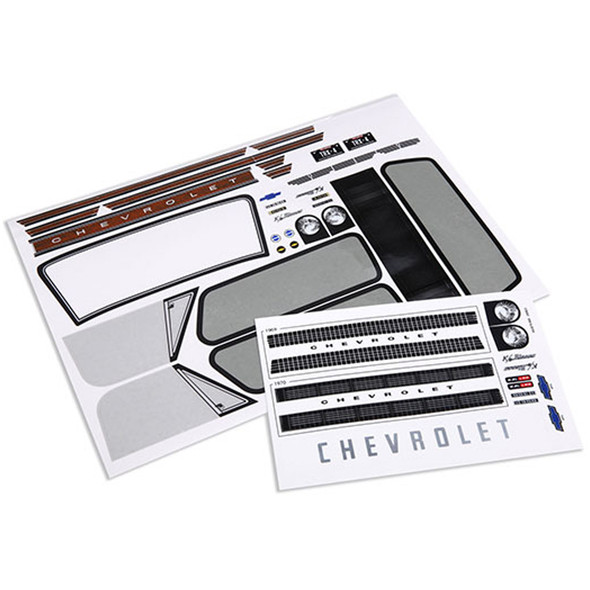 Traxxas 9113 Decal Sheets Chevrolet Blazer 1969 -1972 : TRX-4