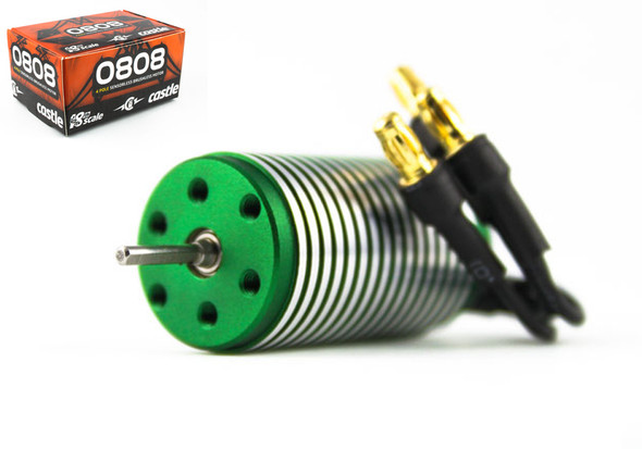 Castle Creations 0808 Brushless Motor Inrunner 8200KV : 1:18