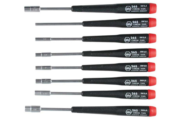 Wiha 8-Piece Metric Nut Driver Set 26590