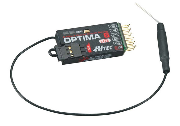 Hitec Optima 6 Lite 6-Channel 2.4GHz Receiver Aurora Optic