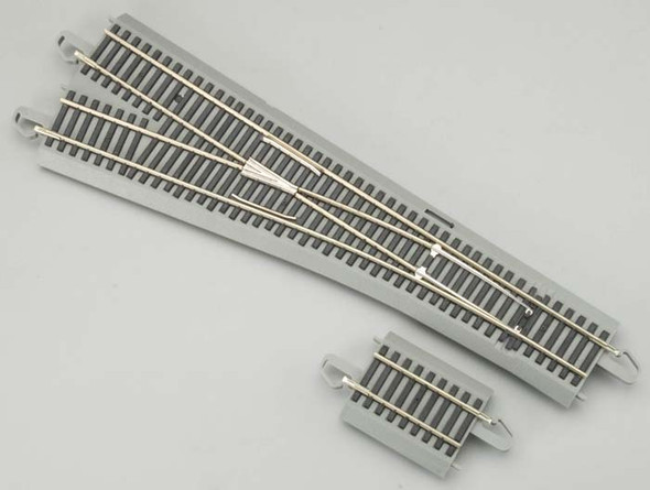 Bachmann E-Z Command Track #5 Left Turnout Nikel / Silver HO 44132