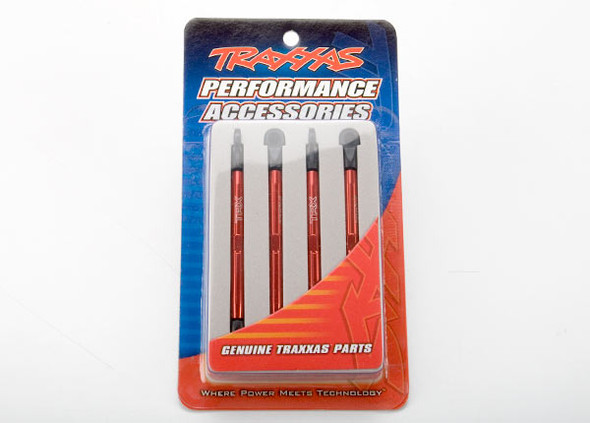Traxxas 7138X Aluminum Toe Links Red