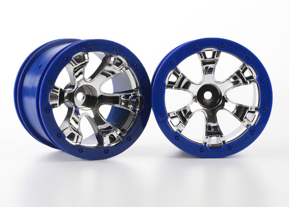 Traxxas 7273 Geode 2.2" Wheel Blue Chrome