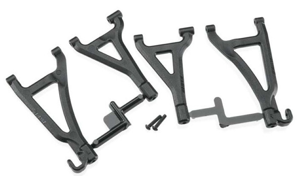 RPM 80692 Front Upper & Lower A-Arms Black 1/16 E-Revo