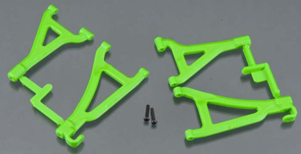 RPM 80694 Front Upper & Lower A-Arms Green 1/16 E-Revo