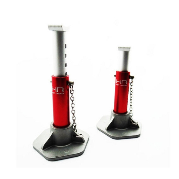 Hot Racing Red 1/10 Scale Aluminum Jack Stands