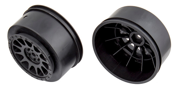 Associated 71040 Method Wheels 12 mm Hex Black : ProSC10 / Reflex DB10 / Trophy Rat