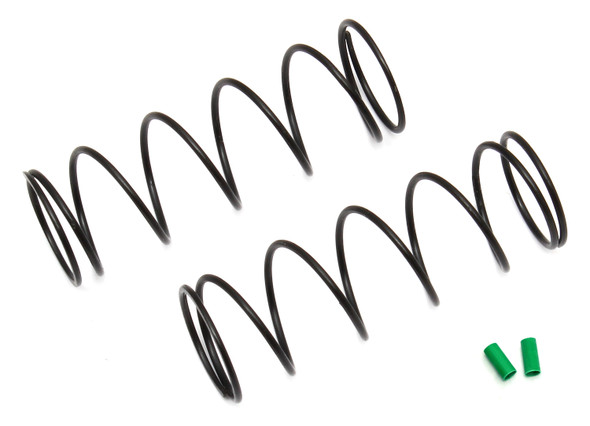 Associated 91635 12mm Shock Springs, 54mm, green, 3.75 lb/in : RC10SC5M