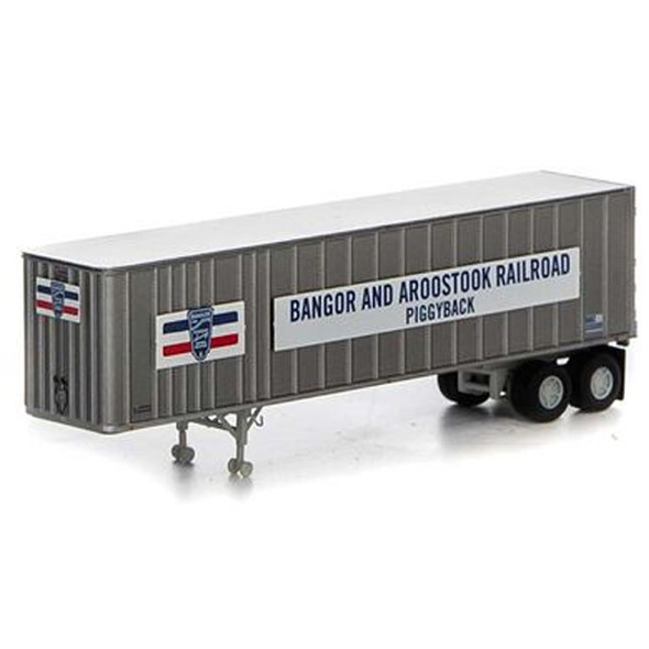 Athearn ATH15136 N 40' Exterior Post Trailer BAR #201009 N Scale