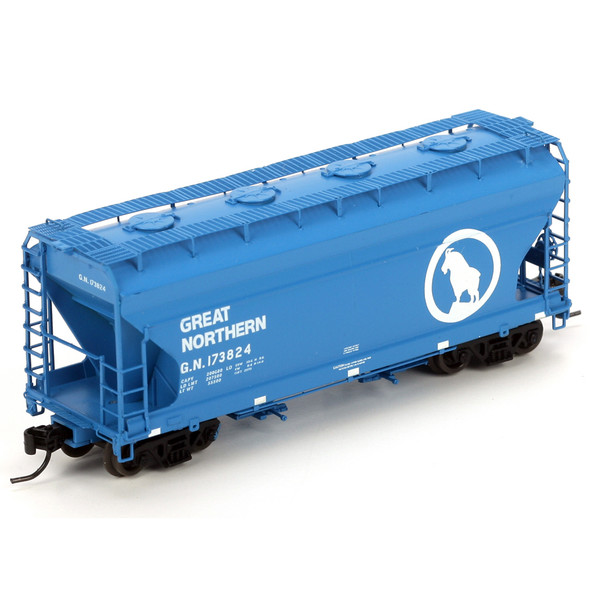 Athearn ATH23343 ACF 2970 Covered Hopper GN #173824 Freight Car N Scale