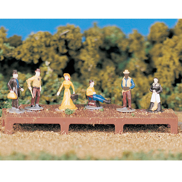 Bachmann 42335 Old West Figures (6) HO Scale