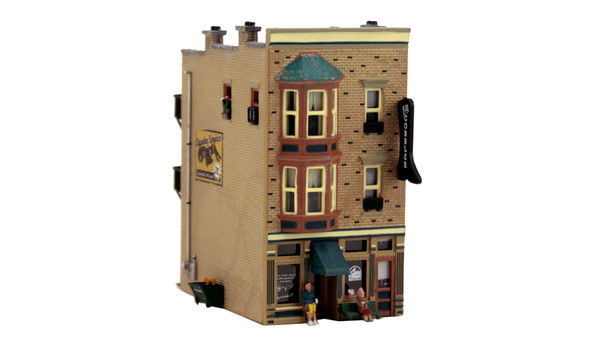 Woodland Scenics Built / Ready J.W. Shoe Cobbler N Railroad Building BR4931