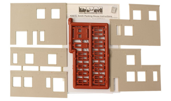 Design Preservation Models 20300 C. Smith Packing House - HO Scale Kit