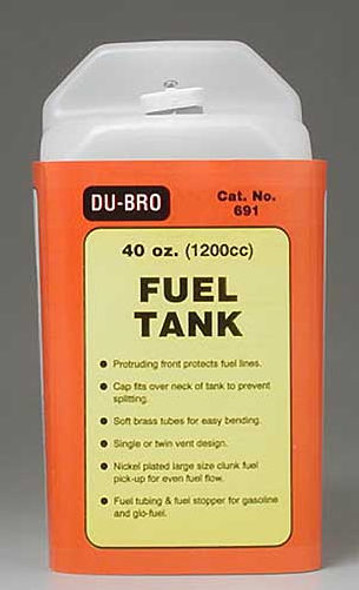 Dubro 691 Fuel Tank 1200cc 40 oz