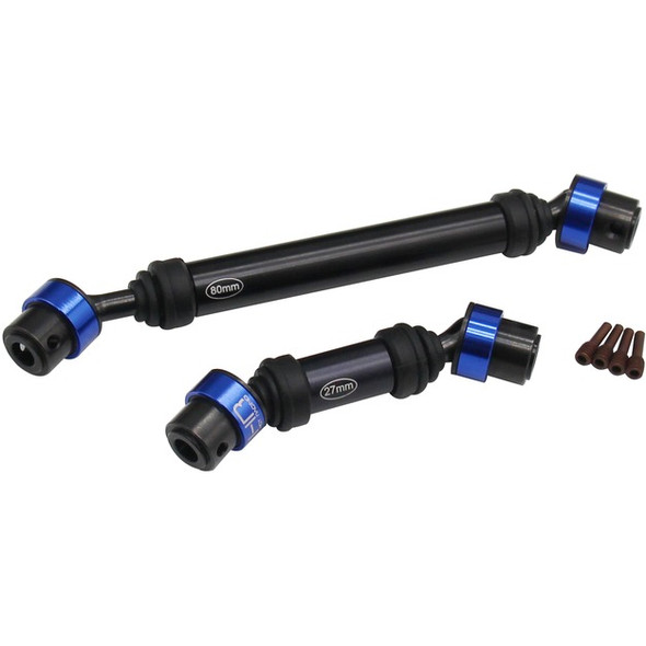 Hot Racing ERVT37CC Center Drive Cv Splined Shaft :E-Revo /E-Revo 2.0 /Summit