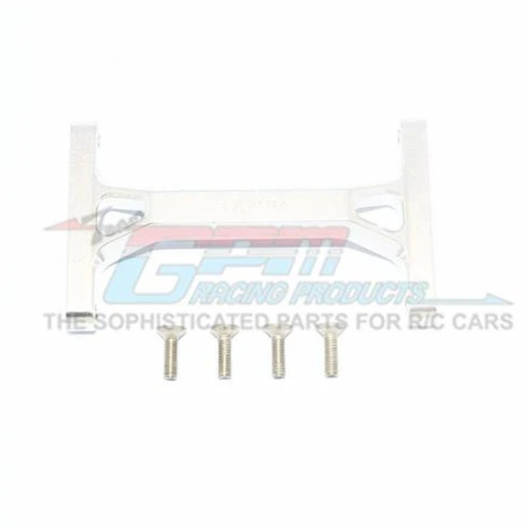 GPM Aluminum Rear Chassis Brace Silver : Element Enduro Sendero Trail Truck