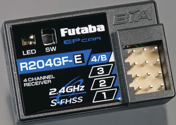 Futaba R204GF-E 4-Channel 2.4GHz S-FHSS Micro Receiver 2PL