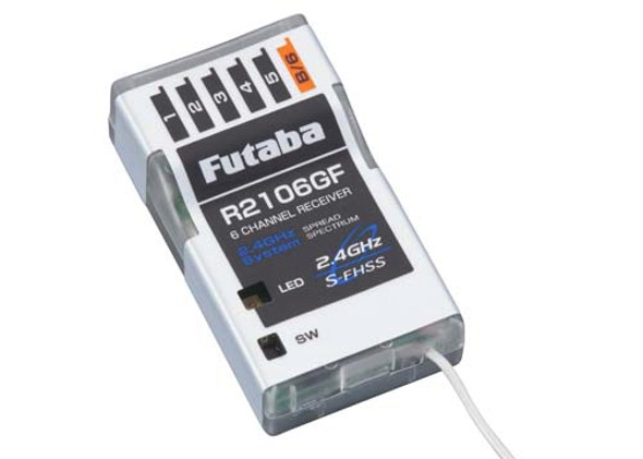 Futaba R2106GF 6CH 2.4GHz S-FHSS Micro Receiver 4YFG