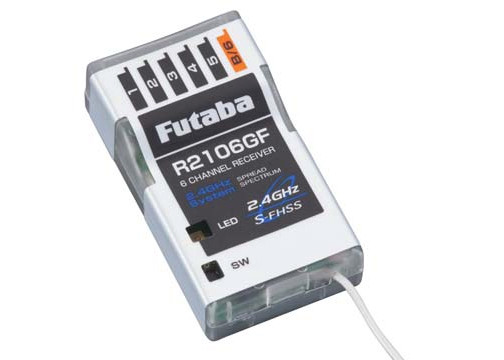 Futaba R2106GF 6CH 2.4GHz S-FHSS Micro Receiver 4YFG