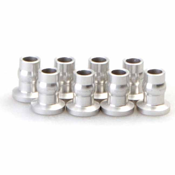 Gmade GM0020042 Aluminum Shock End Ball 7x8.5mm Silver (8) : Sawback