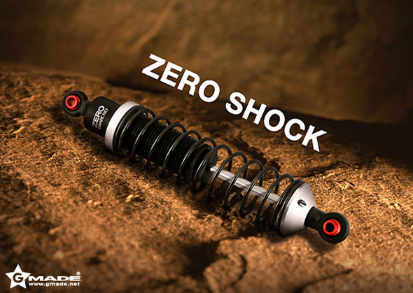 Gmade GM20204 ZERO Shock Black 104mm Soft type 4pcs 1/10 Crawlers & Trucks