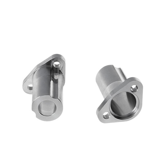 Gmade GM52121S GS01 Aluminum Straight Axle Adapter Silver (2) Sawback / Komodo
