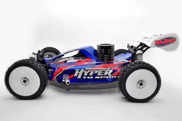 HoBao Racing 1/8 Hyper 7 TQ Sport Nitro Buggy Blue RTR w/ Radio / H-2802 Engine