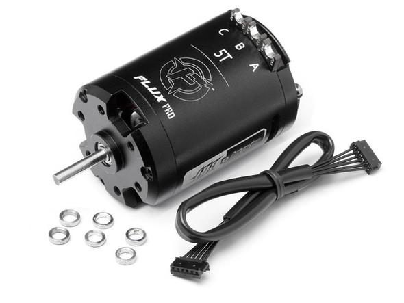 Hot Bodies 101726 Flux Pro 5.0T Competition Brushless Motor