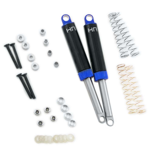 Hot Racing TD100T06 Blue Internal Spring Air Shocks 100mm Axial SCX10