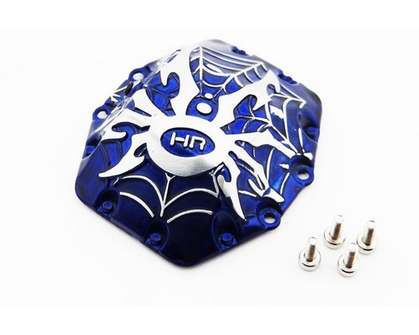 Hot Racing Spider AR60 Axle Diff Cover Blue Yeti / Wraith / AX10