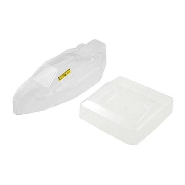 J Concepts 0348 L1 Layla LMP Clear Body : RC10F6 / Xray X1 - Nitro 