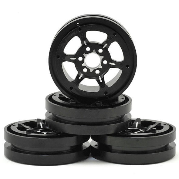 JConcepts 3384B Torch 1.9″ Aluminum Wheels (4) : Traxxas TRX-4